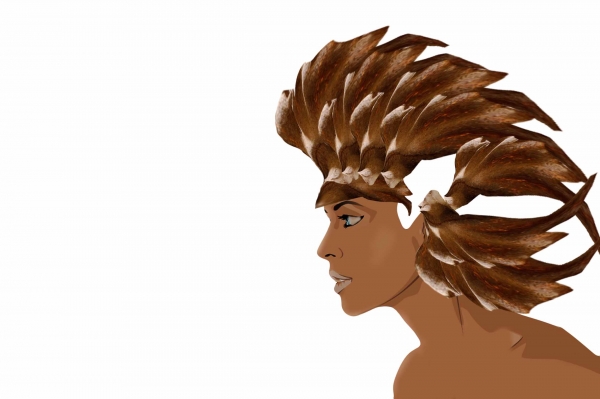 Creation of Warrior Princess: Step 3